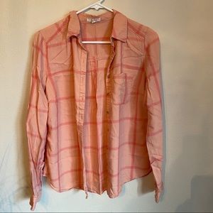 Maurice’s Orange/Pink Flannel Super Soft